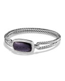 Albion Bracelet with Black Orchid and Diamonds
