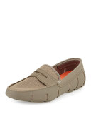 Rubber Penny Loafer, Khaki