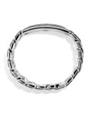 Meteorite Curb Chain ID Bracelet