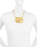Seagrass Stick Bib Necklace