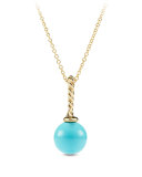 Solari 18K Gold & Turquoise Pendant Enhancer