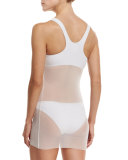 Mesh Tankini Swim Top