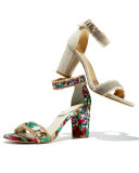 Chaingang Fringe City Sandal, Oat