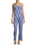 Aladdin's Lamp Printed Pajama Set
