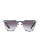 RB4221 Highstreet Gradient Square Plastic Sunglasses