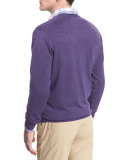 Merino Wool V-Neck Sweater