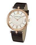 Pierre Arpels Pink Gold Watch, 38mm