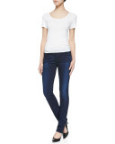 The Modern Straight Leg Jeans, Pristine Blue Black