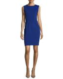 Marley Sleeveless Sheath Dress, Blue