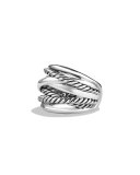 Crossover Wide Ring