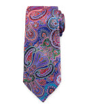 Quindici Paisley Tie, Purple