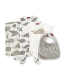 Medium Whale Suitcase Gift Set, Gray