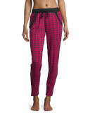 Astaire Jogger Pants, Deep Ruby/Black