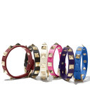 Small Rockstud Leather Bracelet
