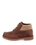 Orin Suede Hiking Boot, Chocolate, Youth