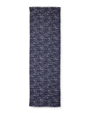 Encryptions Artisanal Scarf, Midnight
