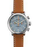 41mm Runwell Chrono Watch, Light Brown/Gray 