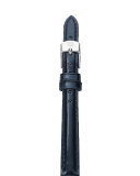 16mm Patent Leather Watch Strap, Navy