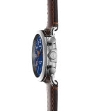 41mm Runwell Chrono Watch, Dark Brown/Blue 