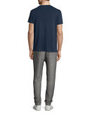 Roma Jogger Pants, Medium Gray
