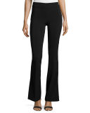 Bellini Crepe Flare-Leg Pants 