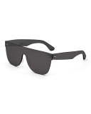 Tuttolente Flat Top Sunglasses, Black