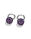Osetra Earrings with Amethyst