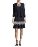 Breaking Waves Twirl Dress 