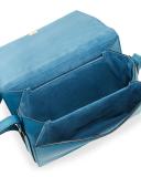 Pulce XL Anaconda Crossbody Bag, Atlantis