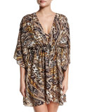 Sahara Animal-Print One-Piece Swimsuit