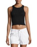 Highland Ribbed Knit Crop Top