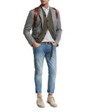 Lightweight Slim-Fit Denim Jeans