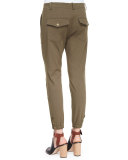Field Cargo Ankle Pants, Army 