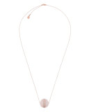 Rose Quartz Pendant Necklace
