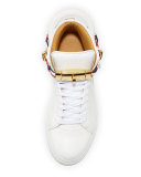 Women's 100mm Turn-Lock Braided High-Top Sneaker