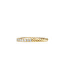 Cable Collectibles 18K Pavé Diamond Ring, Size 6