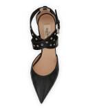 Love Latch d'Orsay 70mm Pump, Black (Nero)
