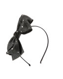Canvas Bow Headband