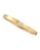 Metropolis Small Diamond Bangle, 6.5mm