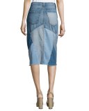 The Patchwork Skirt Tidal Wa