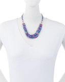 Beaded Multi-Strand Sapphire Necklace
