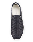 Woven Slip-On Sneaker, Navy