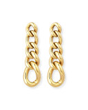 New Essentials 18K Curb Chain Earrings