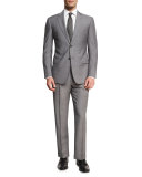 Neat Two-Piece Suit, Light Gray