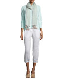 Scoop-Neck Long Slim Tank