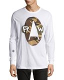 Pholil Long-Sleeve Camo Logo T-Shirt