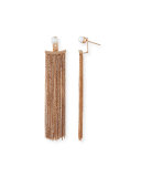 Bianca Pearl Fringe Earrings