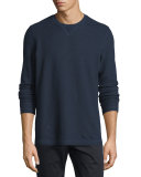 Racking Thermal-Stitch Long-Sleeve Shirt, Coastal
