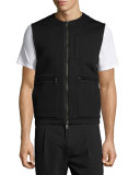 Flack Neoprene Vest, Black