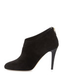 Mendez Suede Ankle Bootie, Black 